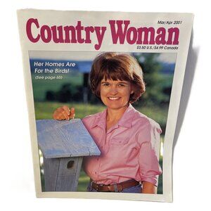 Country Woman Magazine Mar. Apr. 2001 Vol 31 No. 2 Cooking Crafts Design